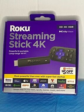 Roku Streaming Stick 4K - Purple